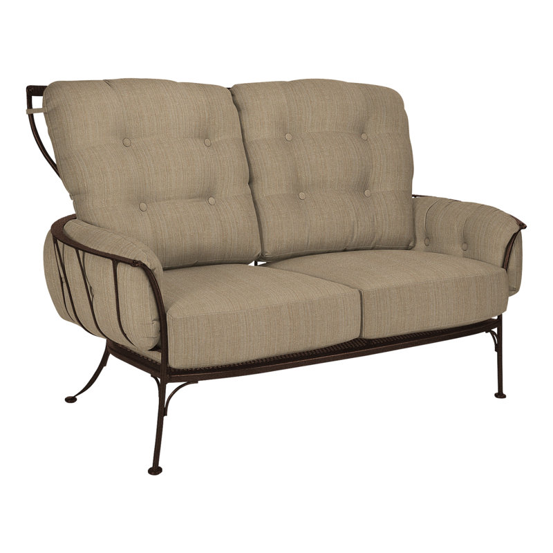 Monterra Outdoor 2 - Seat Loveseat, Copper Creek, Flagship Stone Sunbrella®