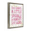 «She Leaves A Little Sparke», art mural sur toile par Susan Newberry Designs-1779647992-1758717804