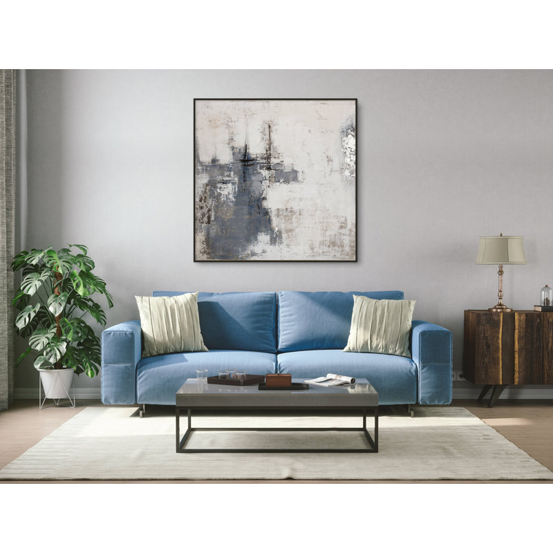 Floater Frame Painting on Canvas