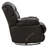 Italian Leather Match Swivel Glider Recliner-40057386