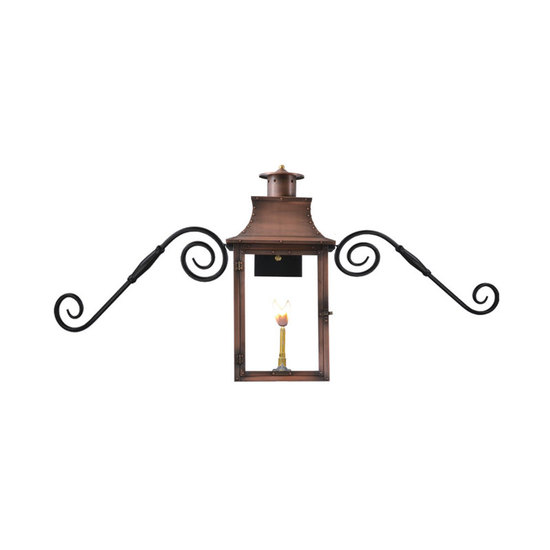 Royal Square / Rectangular Lantern, 20" H x 9.5" W x 11.5" D
