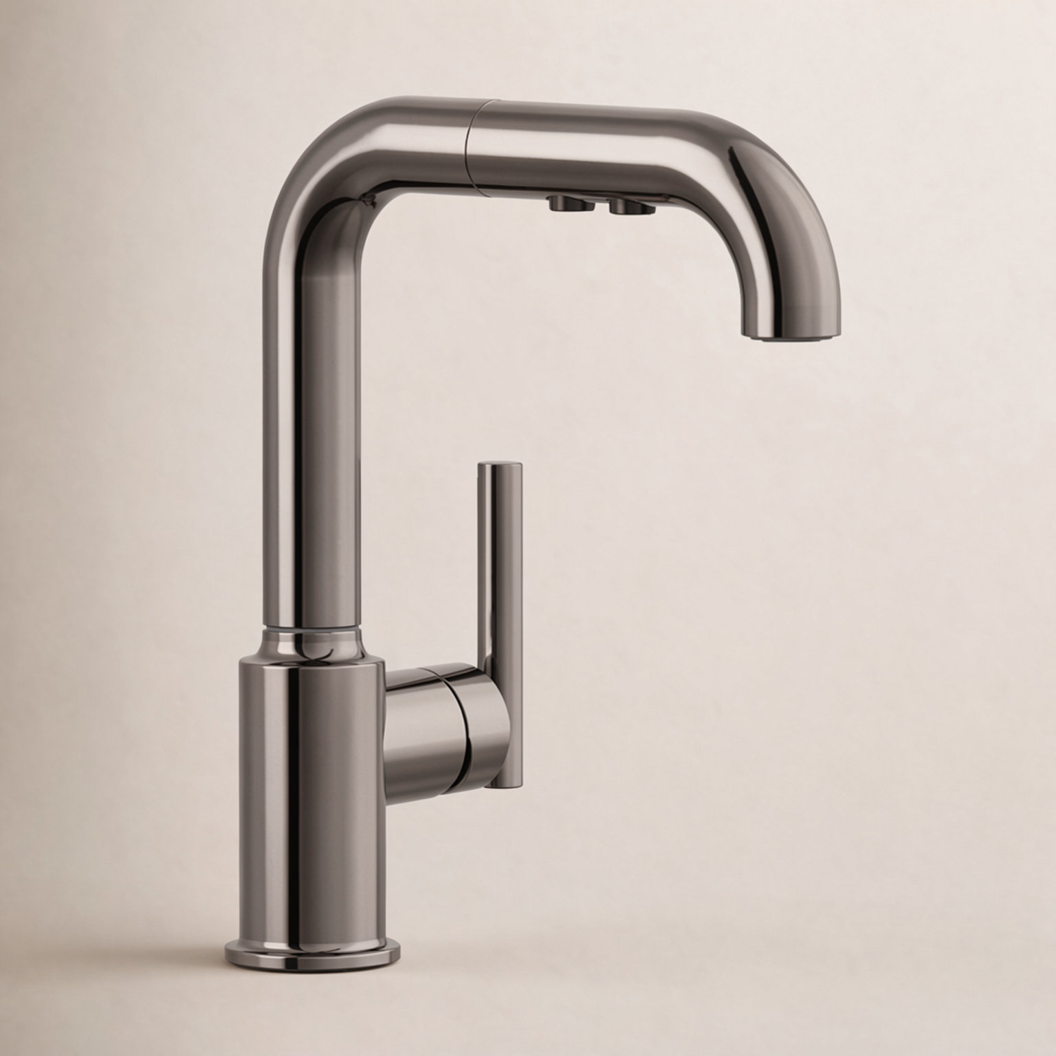 Purist Kitchen Faucet, Titanium