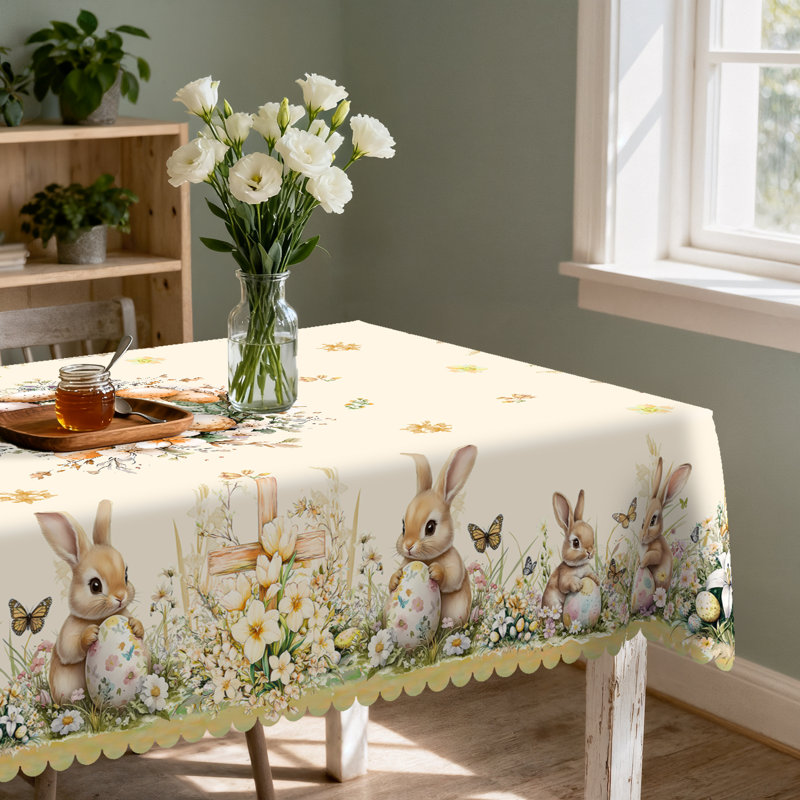 Nappe Lapin, L 86,8 po x l 70,8 po
