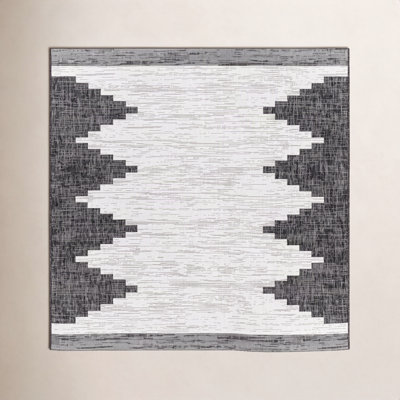 Mortimer Charcoal Outdoor Rug