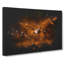 Flying Owl At Dusk - Wrapped Canvas-56647846