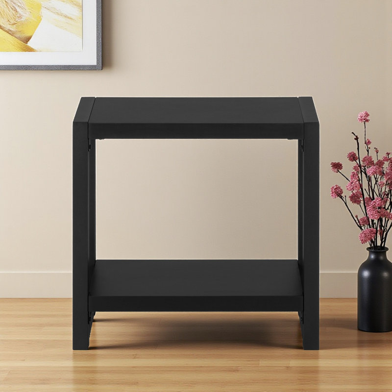 Glendale Two-tiered side end accent table
