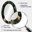 Or et vert art déco opulence - Miroir décoratif damassé ovale sur métal-1056853627