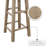 Bernistine Solid Wood Counter/Bar Stool-71099989-41425135