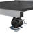 Ulloa Iron Computer Desk with Built-In Electrical Outlet-568881566