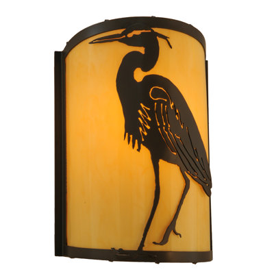Heron 1 - Light Flush Mounted Sconce