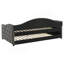 Lit de jour simple tapissier avec couchette Tremont Grey