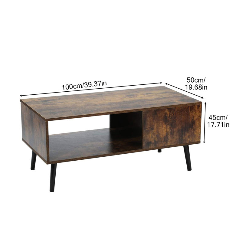 Legere Coffee Table, Brown