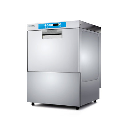 Lave-vaisselle de qualité commerciale, lave-vaisselle à haute température pour usage intensif sous le comptoir, 40 paniers / heure, 208 à 240 V, acier inoxydable monophasé 