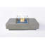 Montecarlo 60" Light Grey Concrete Fire Table 60,000 BTU - Includes Fire Glass, Lid & PVC Cover-111175360