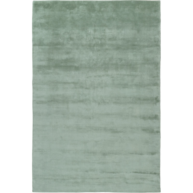 Farrow & Ball Plain Wool Kent Green Area Rug, Rectangle 9' x 12'