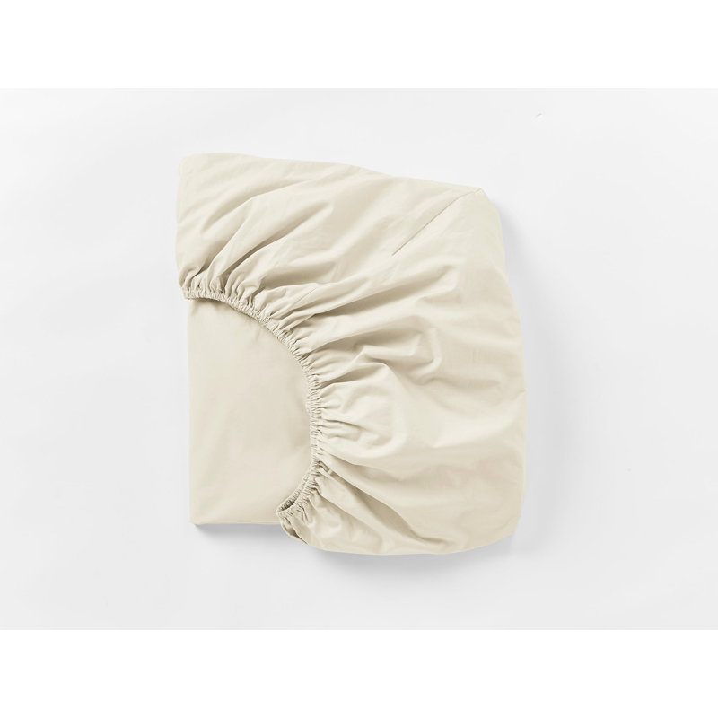 Fitted Sheet, Twin Fitted Sheet, Natural