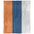 Orange / gris / bleu marine