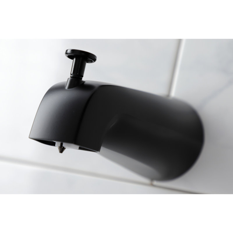 Robinet de baignoire et douche avec soupape, garniture et inverseur grossière NuWave, Bronze huilé