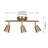 3-Light Adjustable Rotatable Heads Track Lighting Kit