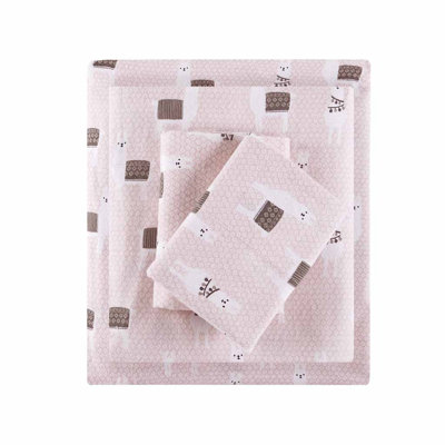 Ensemble de draps en flanelle de coton Gracie Mills Atticus