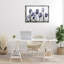 «Dramatic Dusk Blue Tulips», art mural sur toile flottante noire, design par Albert Koetsier-1577031041-1576234079