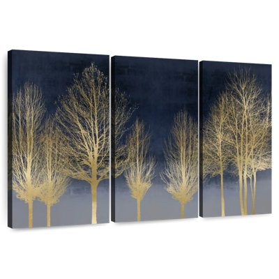 Harnek Gold Forest On Blue