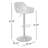 Thibodeaux Swivel Adjustable Height Bar Stool-11136256