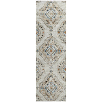 Premium Machine Washable Andreau AMF91 Linen Rug