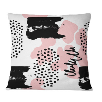 Polka Dots Throw Pillow