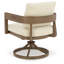 Chaise pivotante avec coussin Serene Bay
