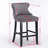 Gatineau Upholstered Velvet Counter Stool-74996059