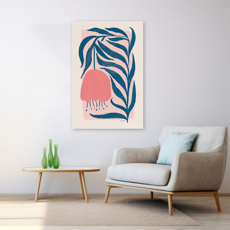 Fleurs de Scandi bohémiennes et scandinaves III, H 48 po x l 32 po