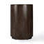 Table de bout cylindrique avec rangement Aviel