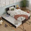 Lit plateforme en bois massif avec lit gigogne assorti Ause-1421961785-1450992461