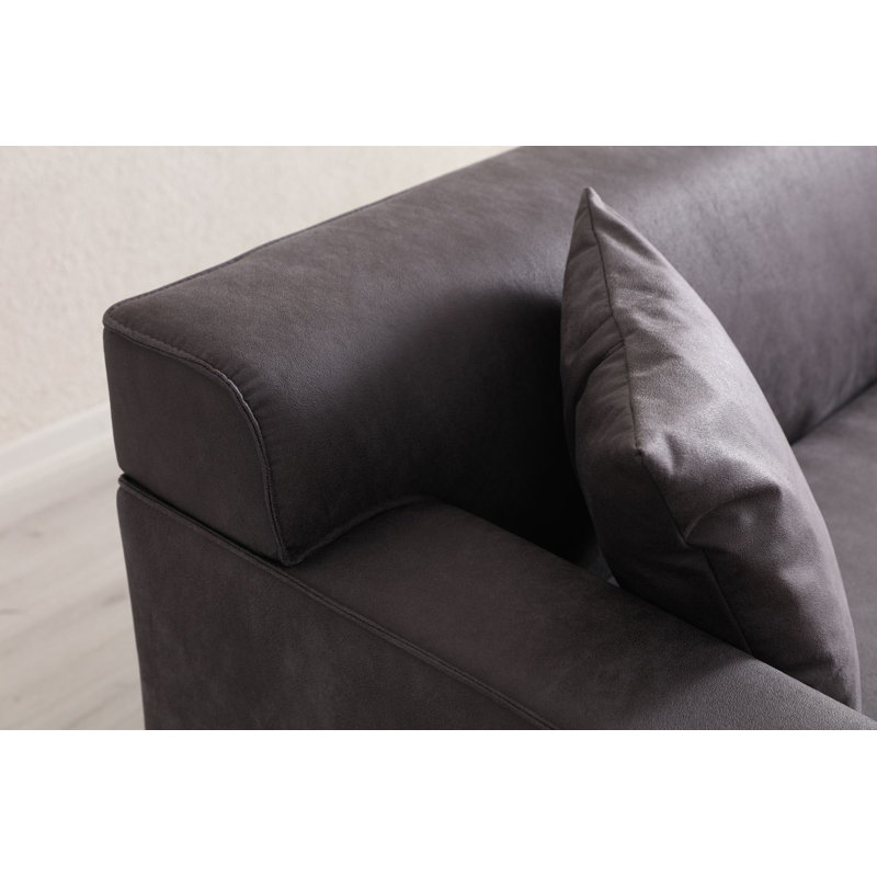 Canapé 3 places, Anthracite