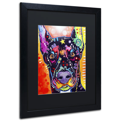 « doberman », impression