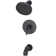Contempra Wall Mounted Tub and Shower Faucet