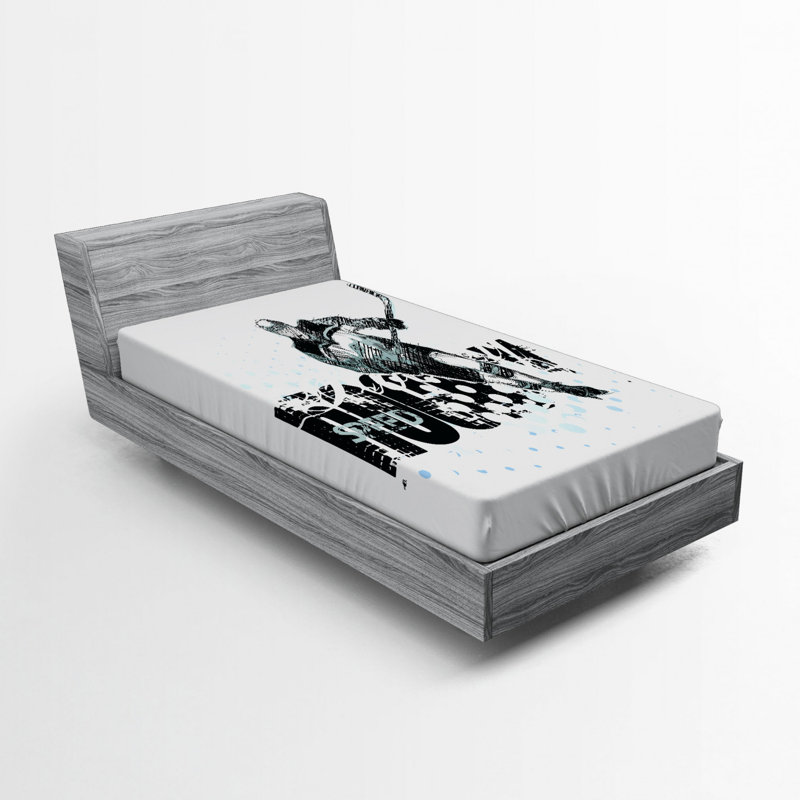 Microfiber Fitted Sheet, Twin Fitted Sheet