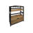 Solid Wood 2-tier Small Bookshelf With Drawer