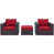 Rouge vif est en rupture de stock