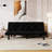 Sofa-To-Bed Evolution: 66" Black Velvet Sofa Bed Transforms Seamlessly, Ideal For Family Living Rooms, Apartments, And Bedrooms-513415709
