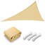 Toile d'ombrage triangulaire Yescom-113472290-113472280