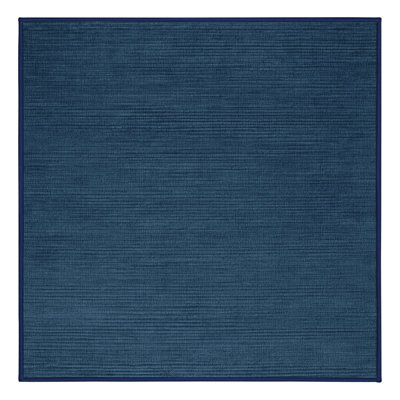 Machine Washable Solid Gray Area Rug