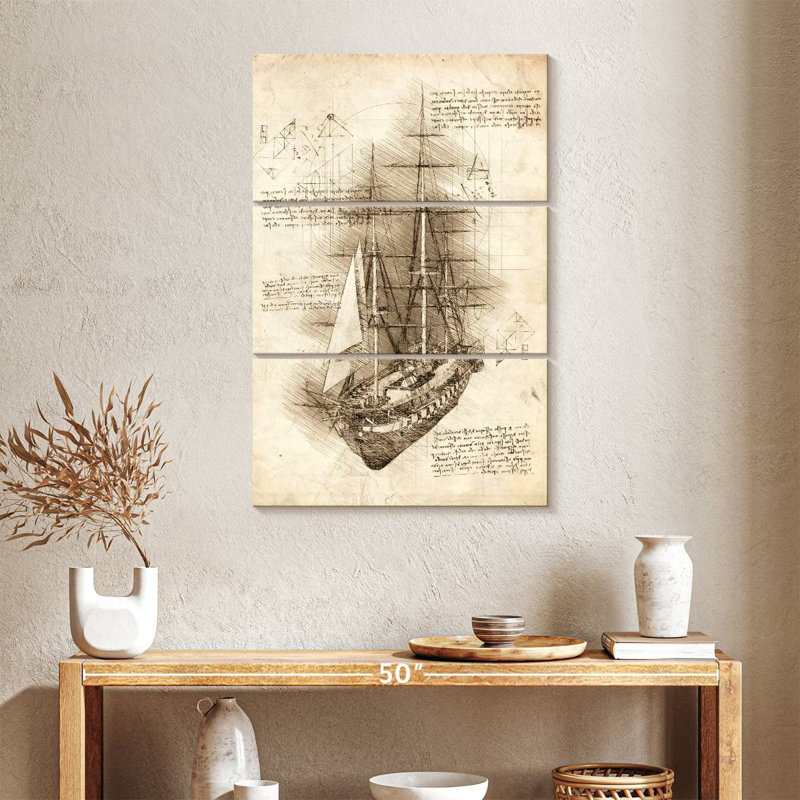 Aletra Ship Old, H 38 po x l 24 po