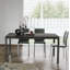 Abigail Glass Top Metal Base Dining Table-38407245-38407246