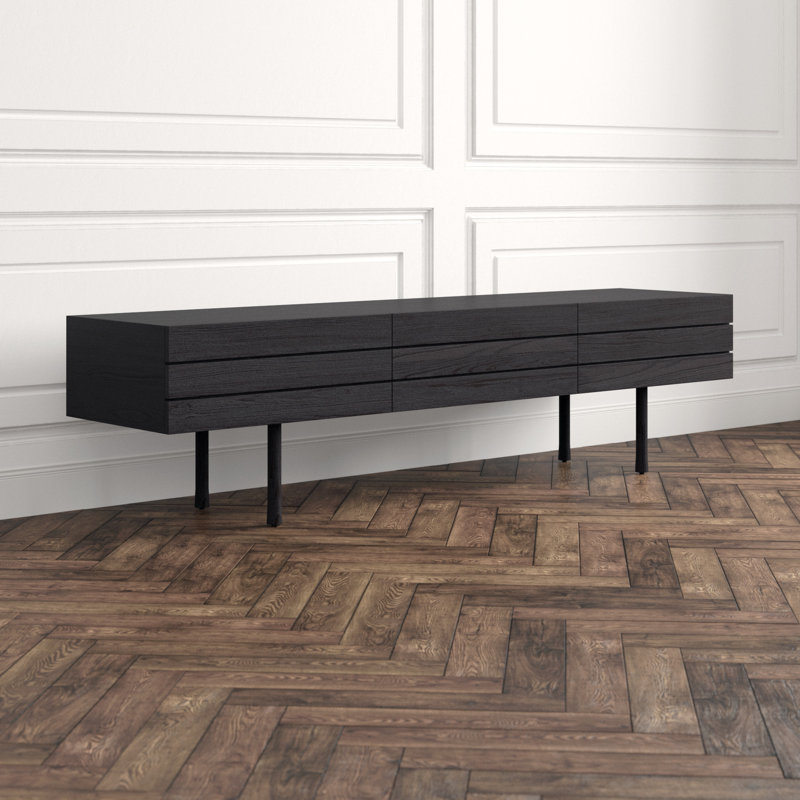 Lap 86'' W Solid Wood Sideboard