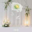 Grande fleur artificielle à ouverture automatique pour la fête d'anniversaire de mariage-1080316621