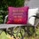 Coussin intérieur/extérieur d’inspiration passion