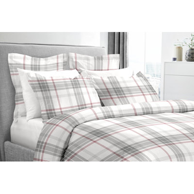 Flannel Plaid Duvet Cover