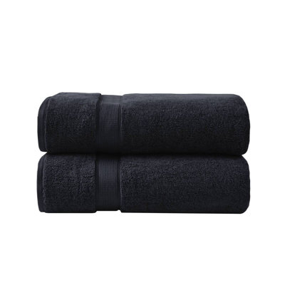 Ultra-Soft 100% Cotton Absorbent Towel Set 34X68" – 2PK